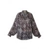 New Fall Winter Collection V.De.Vinster | Wild Grey Persan Print Blouse