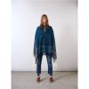 New Fall Winter Collection V.De.Vinster | Blue Denim Tie And Dye Poncho