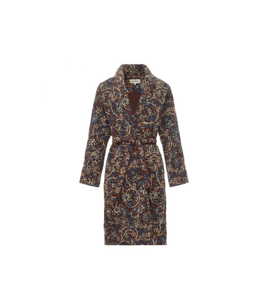 Summer Archives V.De.Vinster | Kalamkari Printed And Quilted Coat