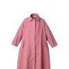 New Fall Winter Collection V.De.Vinster | Blandine Pink Cotton Twill Trench