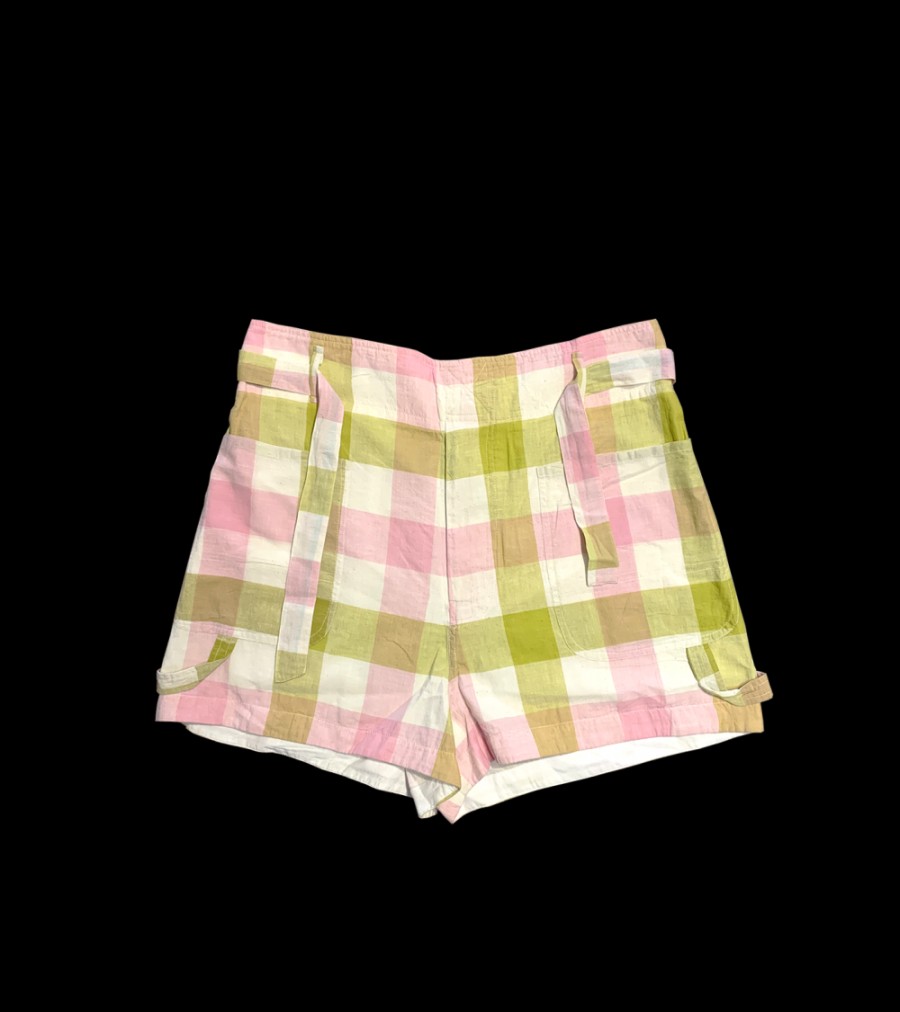 Winter Archives V.De.Vinster | Omtartan Olive And Pink Short