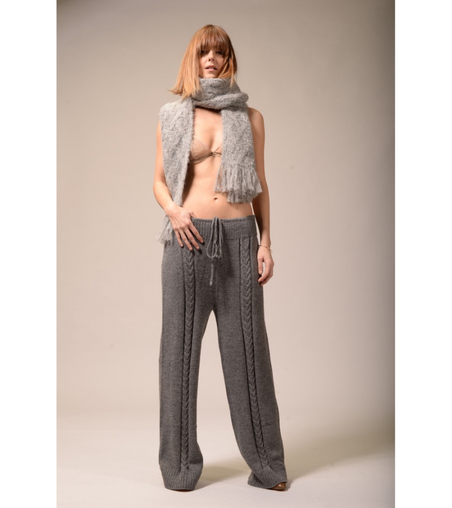 Summer Archives V.De.Vinster | Pantalon Gris Alpaca Jupiter