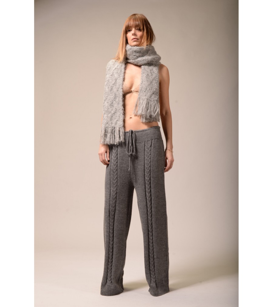 Summer Archives V.De.Vinster | Pantalon Gris Alpaca Jupiter