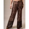 Summer Archives V.De.Vinster | Ajrak Silk Brown Pants