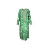 Winter Archives V.De.Vinster | Green Tie And Dye Long Dress