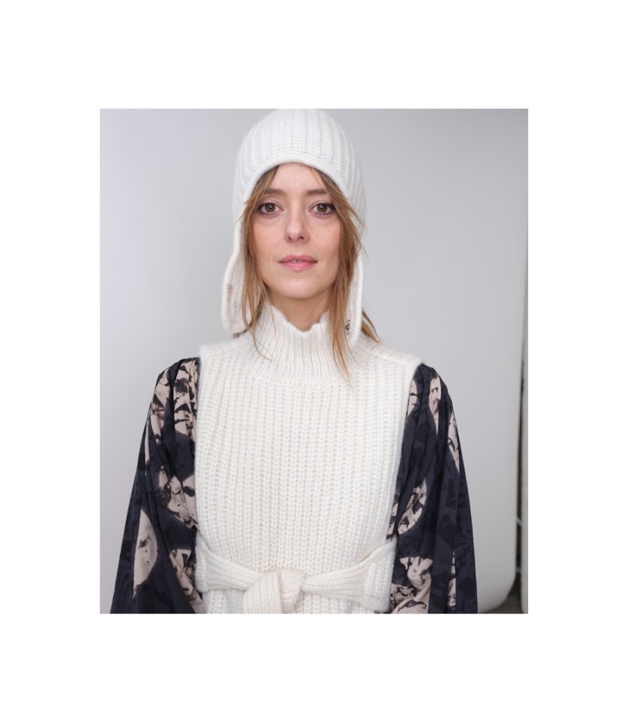 New Fall Winter Collection V.De.Vinster | White Alpaca Hat