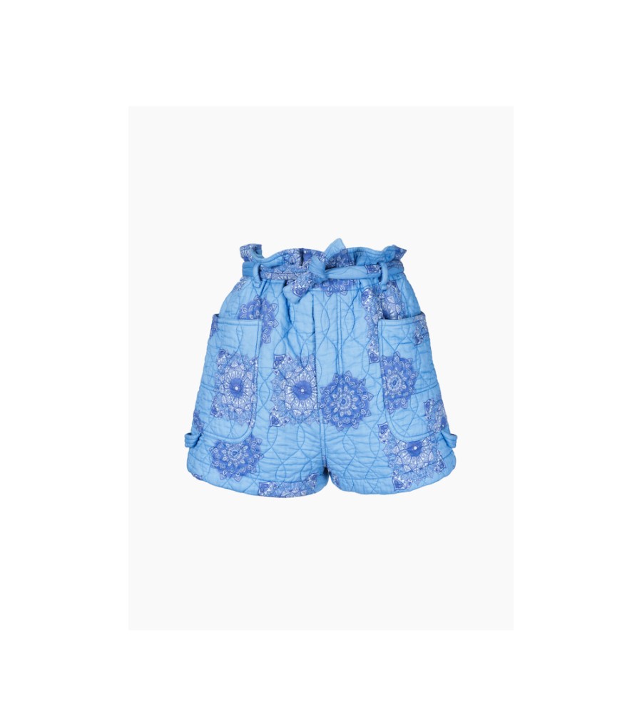 Winter Archives V.De.Vinster | Kali Blue Mandala Quilted Short