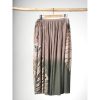 Winter Archives V.De.Vinster | Tie And Dye Khaki Long Skirt