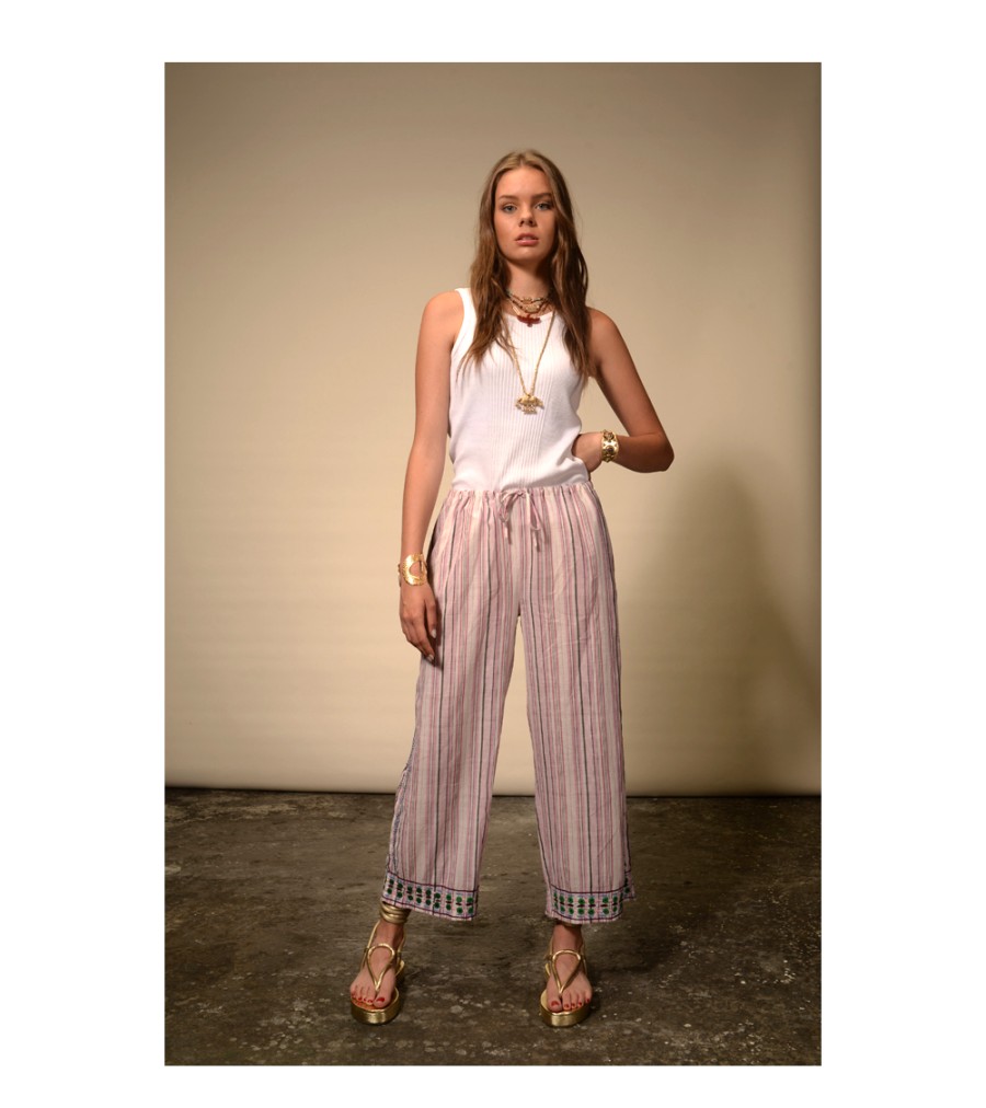 Winter Archives V.De.Vinster | Mexican Pink Embroideries Pants