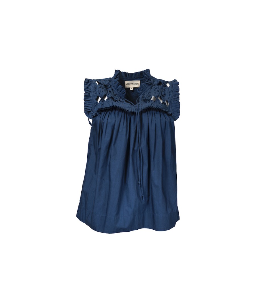 Winter Archives V.De.Vinster | Birdy Blue Lace Top